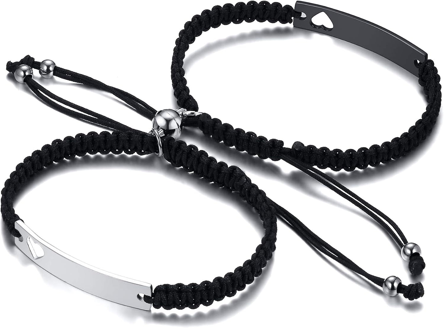 Matching Couples Bracelets for Women Men Long Distance Bracelets for Couples His Hers Bracelets Relationship Bracelets Anniversary Christmas Birthday Gifts