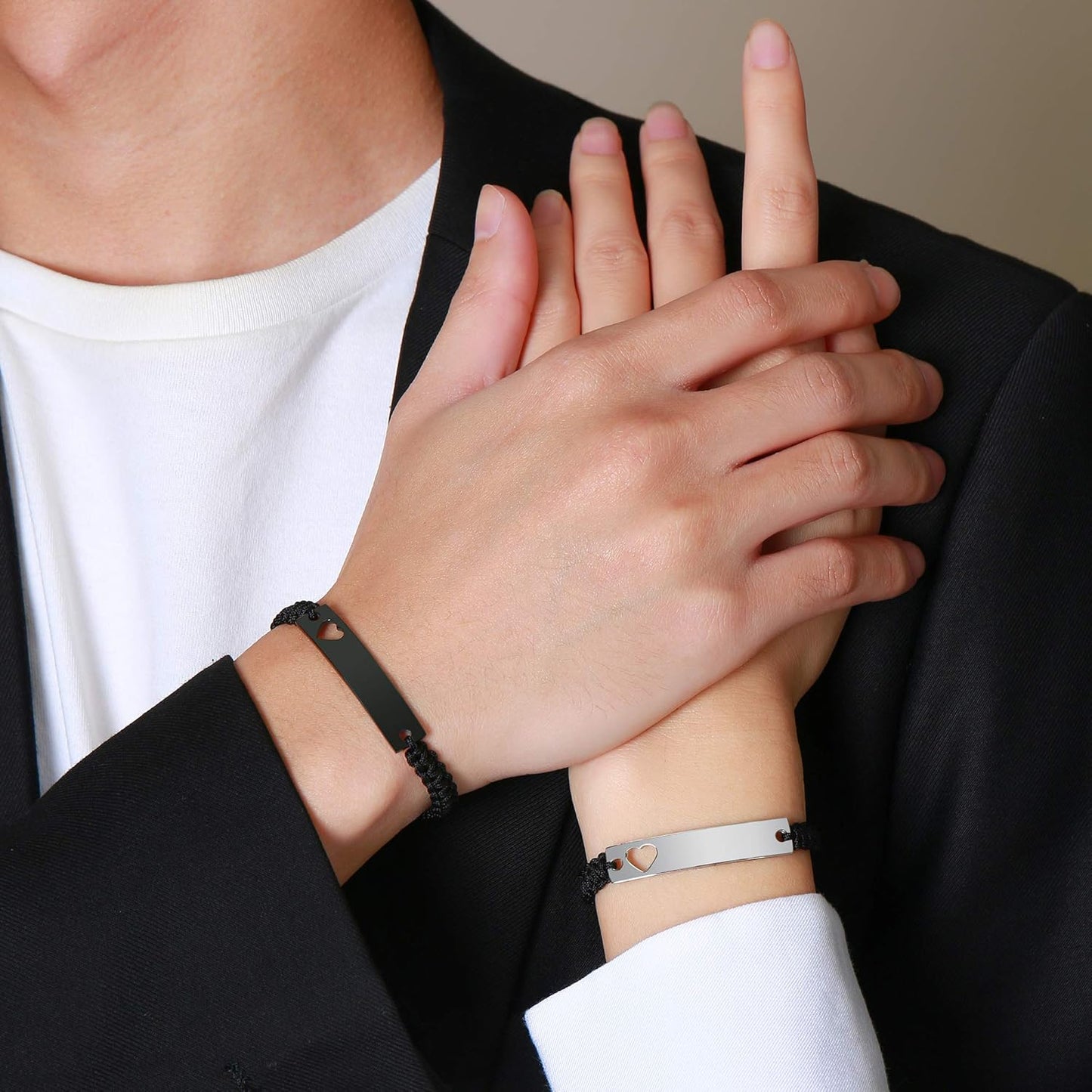 Matching Couples Bracelets for Women Men Long Distance Bracelets for Couples His Hers Bracelets Relationship Bracelets Anniversary Christmas Birthday Gifts